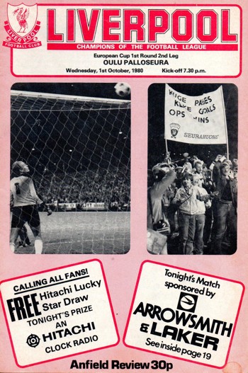 Match programme